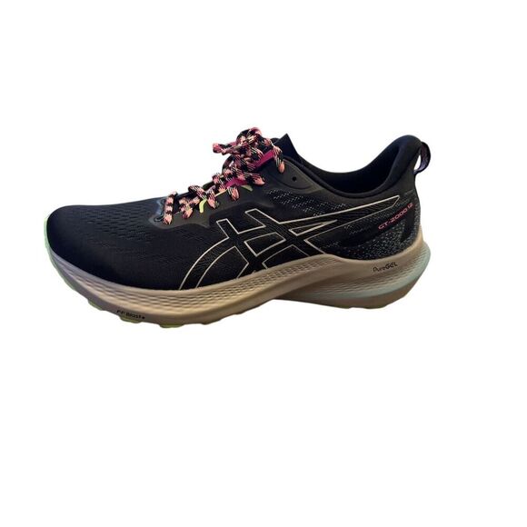 ASICS GT-2000 12 TR Women's Running Shoes Black Size 11.5 Trail - Picture 1 of 10